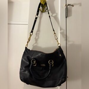 Coach Madison Sabrina Satchel in black